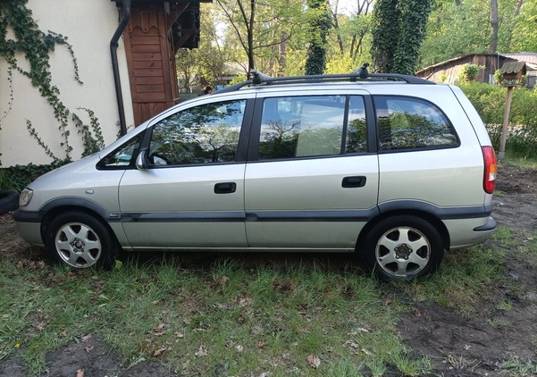 Opel Zafira cena 2900 przebieg: 384317, rok produkcji 2001 z Otwock małe 497